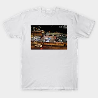 Looking over towards Waverley Railway Station - Edinburgh T-Shirt